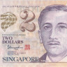 2 доллара 2006-2015 годов. Сингапур. р46g
