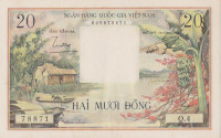 Банкнота 20 донгов 1955 года. Южный Вьетнам. р4