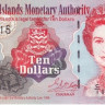 10 долларов 1998 года. Каймановы острова. р23