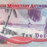 10 долларов 1998 года. Каймановы острова. р23