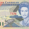 10 долларов 1994 года. Карибские острова. р32к