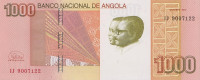 Банкнота 1000 кванз 2012. Ангола. р156b
