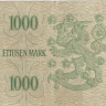 1000 марок 1955 года. Финляндия. р93а(1)