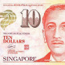 10 долларов 2004-2016 годов. Сингапур. р48d