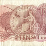 10 шиллингов 1960-1970 годов. Великобритания. р373b