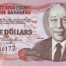 5 долларов 2001 года. Багамские острова. р63b