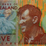 5 долларов 2014 года. Новая Зеландия. р185