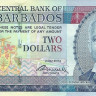 2 доллара 02.05.2012 года. Барбадос. р66c