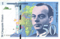 50 франков 1997 года. Франция. р157Ad