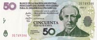 50 песо 2006 года. Аргентина. р S new(1-2)50
