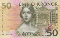 Банкнота 50 крон 1996 года. Швеция. р62а