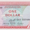 1 доллар 1965 года. Карибские острова. р13l