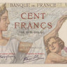 100 франков 1939 года. Франция. р94