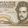 20 шиллингов 1986 года. Австрия. р148