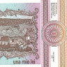 1000 лей 1991 года. Румыния. р101Ab