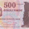 500 форинтов 2001 года. Венгрия. р188а