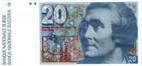 20 франков 1983 года. Швейцария. р55е(3)