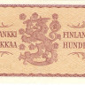 100 марок 1957 года. Финляндия. р97а(5)