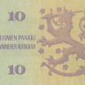 10 марок 1980 года. Финляндия. р112а(22)
