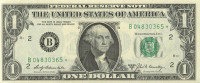 1 доллар 1969 года. США. р449с(B)*