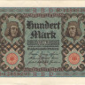 100 марок 01.11.1920 года. Германия. р69b