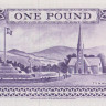 1 фунт 1967 года. Остров Мэн. р25b