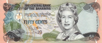 50 центов 2001 года. Багамские острова. р68