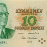 10 марок 1980 года. Финляндия. р111а(42)