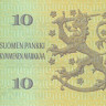 10 марок 1980 года. Финляндия. р111а(42)
