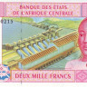 2000 франков 2002 года. Камерун. р208Uа