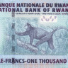 1000 франков 01.02.2008 года. Руанда. р35