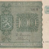 100 марок 1945 года. Финляндия. р88(3)