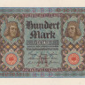 100 марок 01.11.1920 года. Германия. р69b(М)