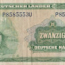 20 марок 1949 года. ФРГ. р17а