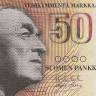 50 марок 1986 года. Финляндия. р118(36) 50 марок 1986 года. Финляндия. р118(36)