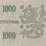 1000 марок 1955 года. Финляндия. р93а(20)