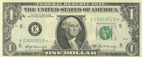 1 доллар 1969 года. США. р449с(Е)*