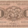 1 марка 1918 года. Финляндия. р35(4)