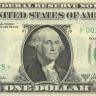 1 доллар 1969 года. США. р449с(F)*