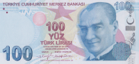100 лир 2009 года. Турция. р226е