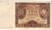 100 злотых 02.06.1934 года. Польша. р74а