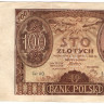 100 злотых 02.06.1934 года. Польша. р74а