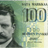 100 марок 1986 года. Финляндия. р119(14)