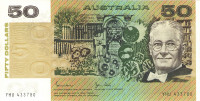 50 долларов 1973-1994 годов. Австралия. р47d