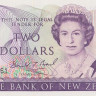 2 доллара 1981-1992 годов. Новая Зеландия. р170с