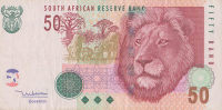 50 рандов 2005 года. ЮАР. р130а