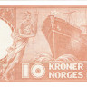 10 крон 1972 года. Норвегия. р31f