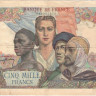 5000 франков 1946 года. Франция. р103с
