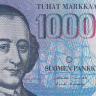 1000 марок 1986 года. Финляндия. р121(17)