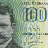 100 марок 1986 года. Финляндия. р119(31)
